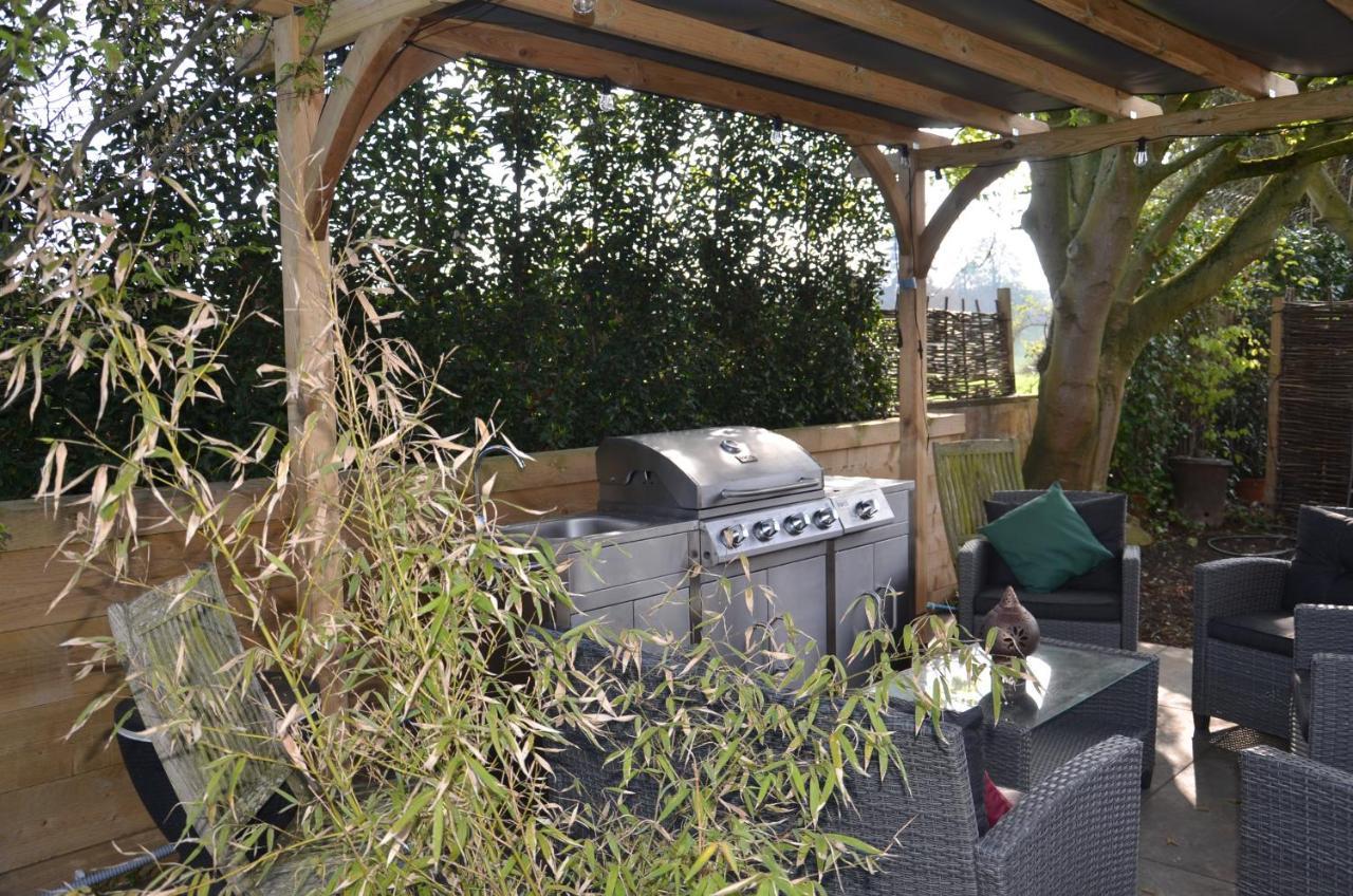 Stamford Meadows Glamping With Private Hot Tubs Hotel ภายนอก รูปภาพ